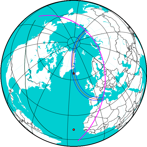 Map of August 2026 Solar Eclipse